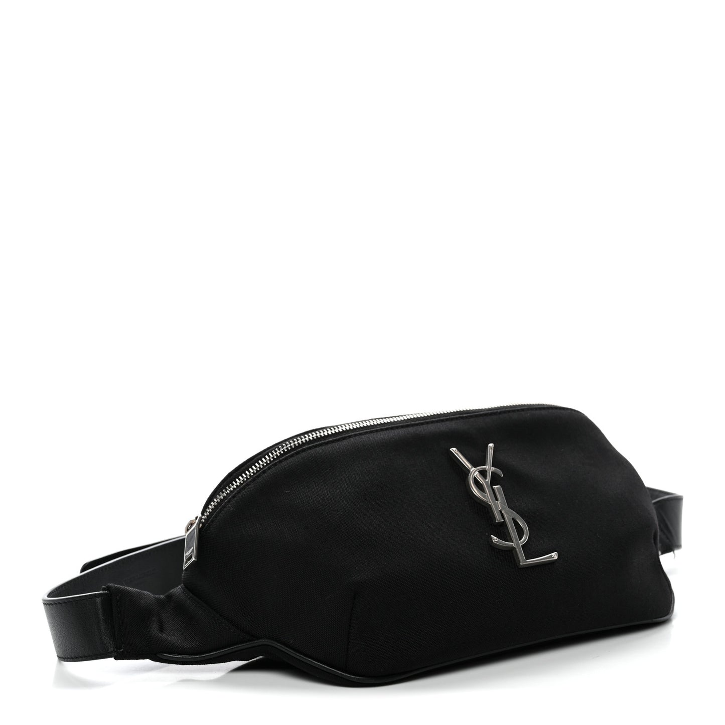 Canvas Monogram Belt Bag Black