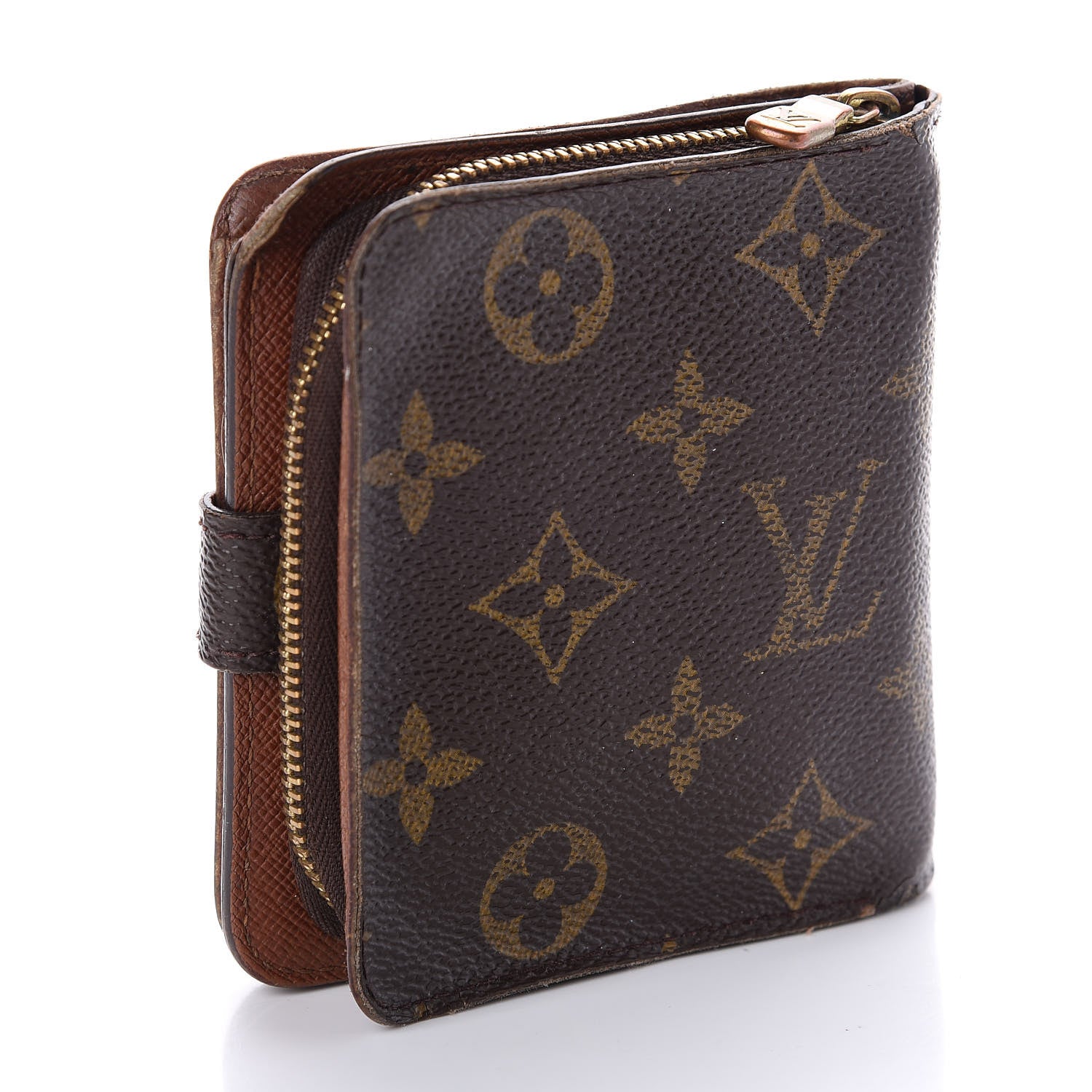 Louis Vuitton Monogram Compact Zippe Zipped Wallet 3 of 13