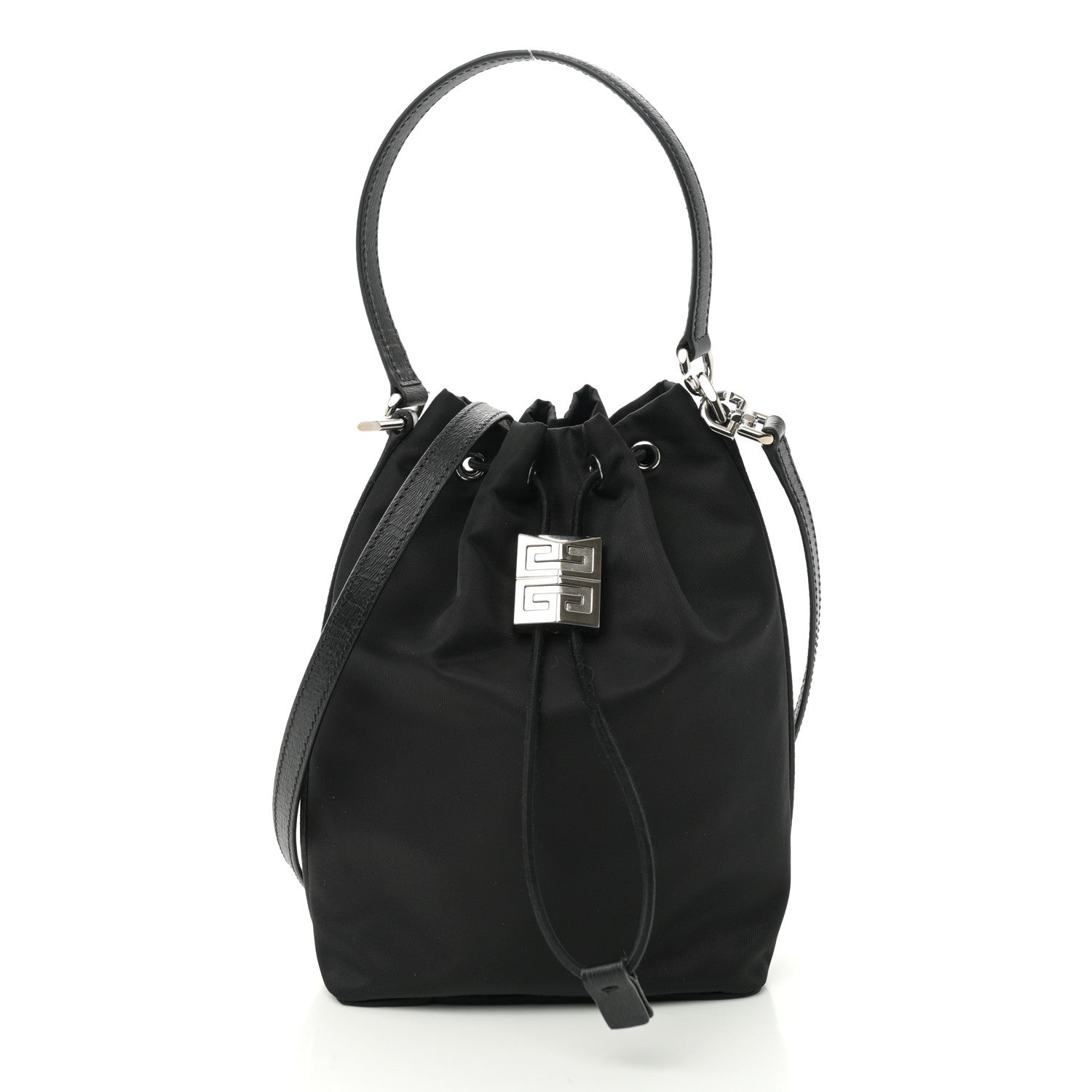 Givenchy Nylon Light 4G Bucket Bag Black 1752991 – FASHIONPHILE