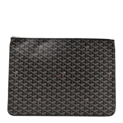Goyard Goyardine Senat Pochette GM Black 1 of 6