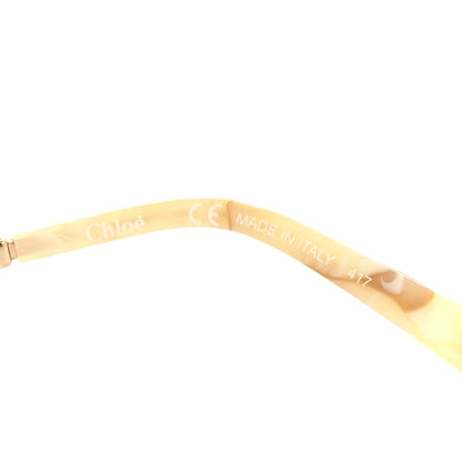 Chloe Metal Carlina Oversize Round Sunglasses CE114ST Gold 5 of 7