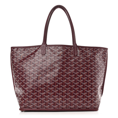 Goyard Goyardine Reversible Anjou PM Burgundy 3 of 15