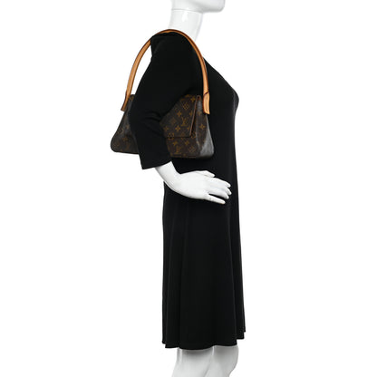 Louis Vuitton LOUIS VUITTON Monogram Mini Looping 2 of 15