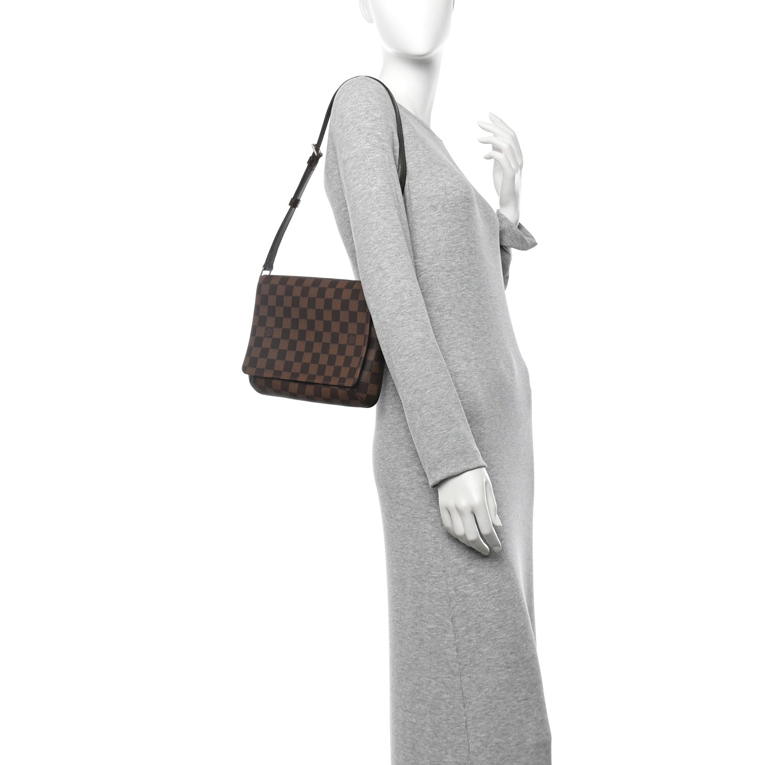 Louis Vuitton Damier Ebene Musette Tango 2 of 9