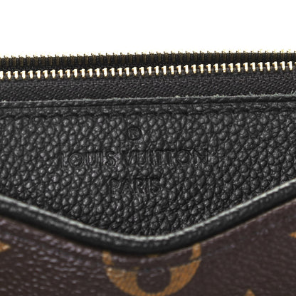 Louis Vuitton Monogram Pallas Clutch Black 6 of 9