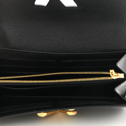 Louis Vuitton Epi Twist Wallet Black 5 of 8