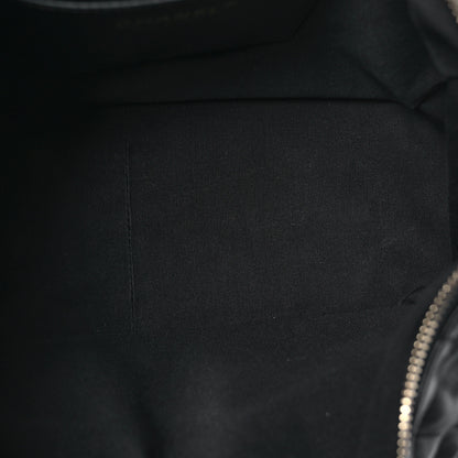 Chanel Shiny Lambskin Quilted Trendy Pockets Hobo Black 5 of 12