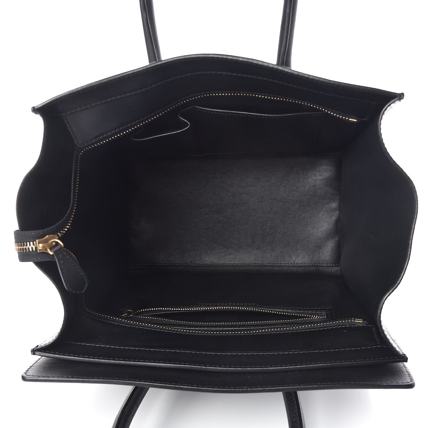 Smooth Calfskin Mini Luggage Black