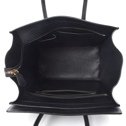 Celine Smooth Calfskin Mini Luggage Black 5 of 20