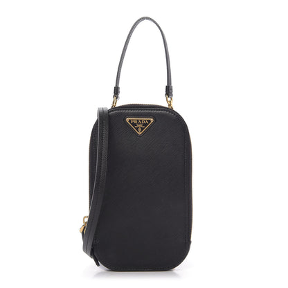 Prada Saffiano Mini Bag Black 1 of 7