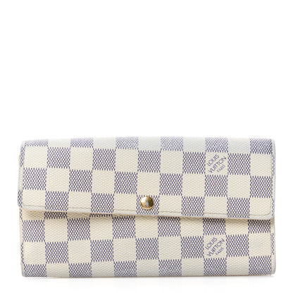Louis Vuitton Damier Azur Sarah Wallet 1 of 13
