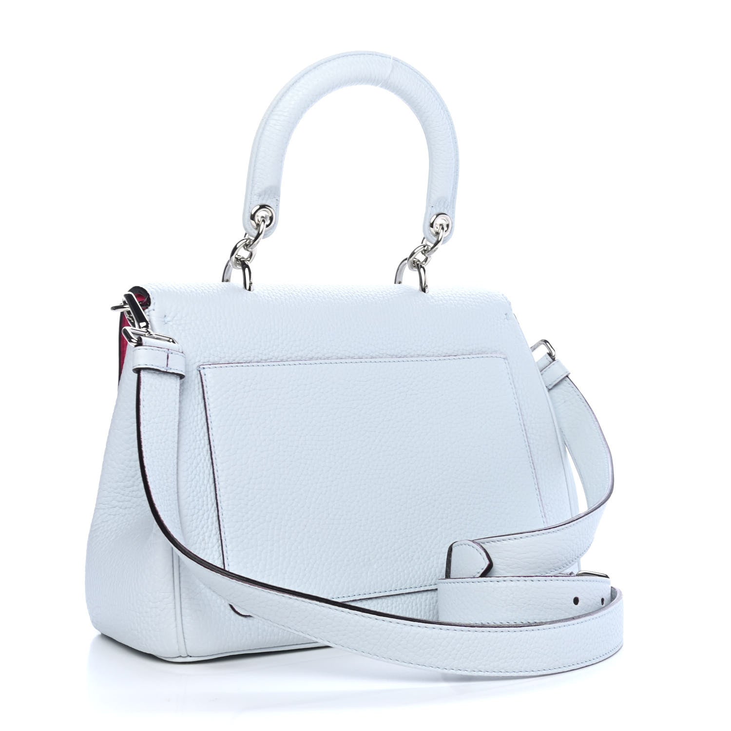 Christian Dior Bullcalf Small Be Dior Flap Light Blue Pink 2 of 4