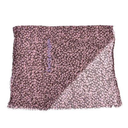 Louis Vuitton Cashmere Silk Leopard Etole Stole Mauve 2 of 5