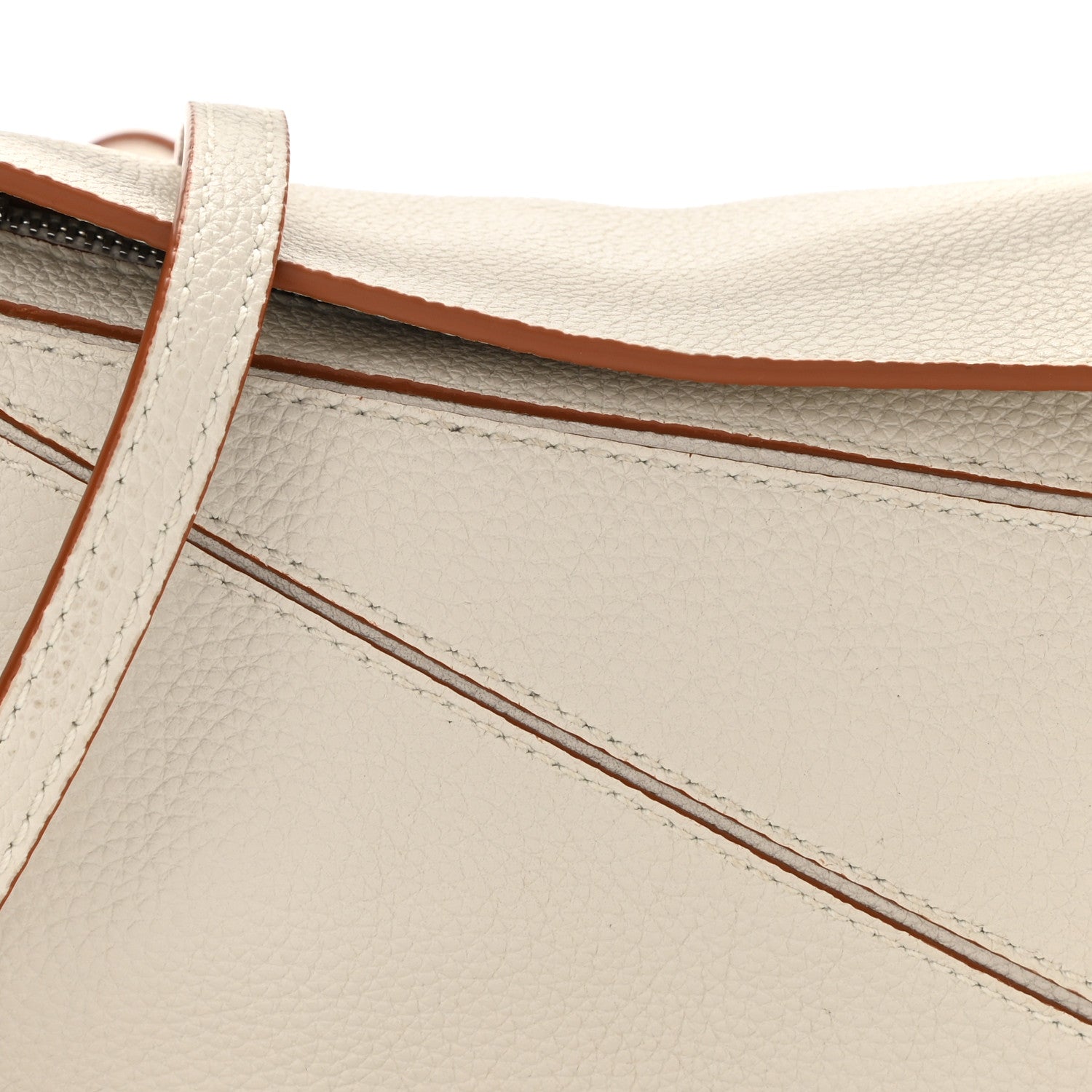 Loewe Calfskin Mini Puzzle Bag Soft White 7 of 10