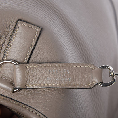 Hermes Taurillon Clemence Trim II 35 Shoulder Bag Gris Tourterelle 7 of 7