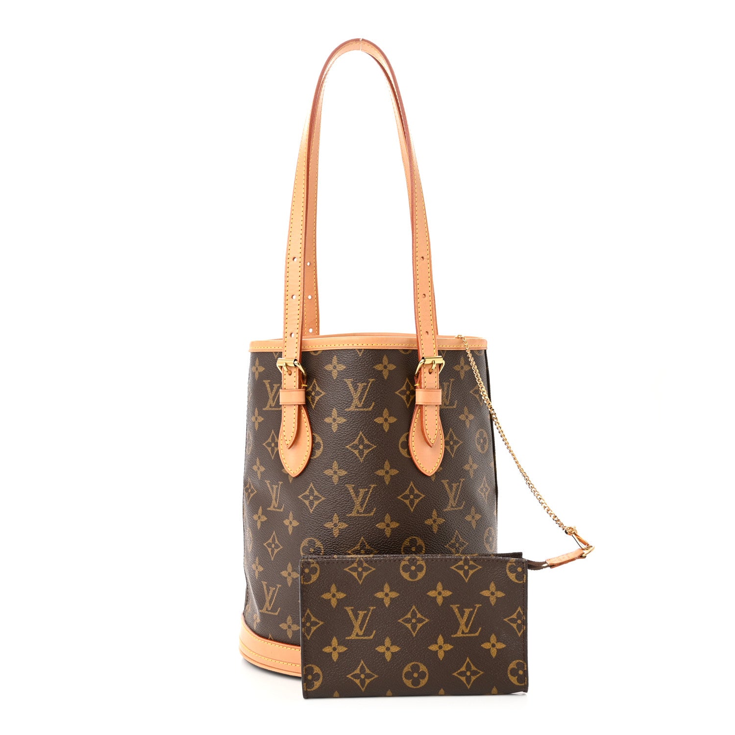 Louis Vuitton Monogram Petit Bucket 23 1 of 20