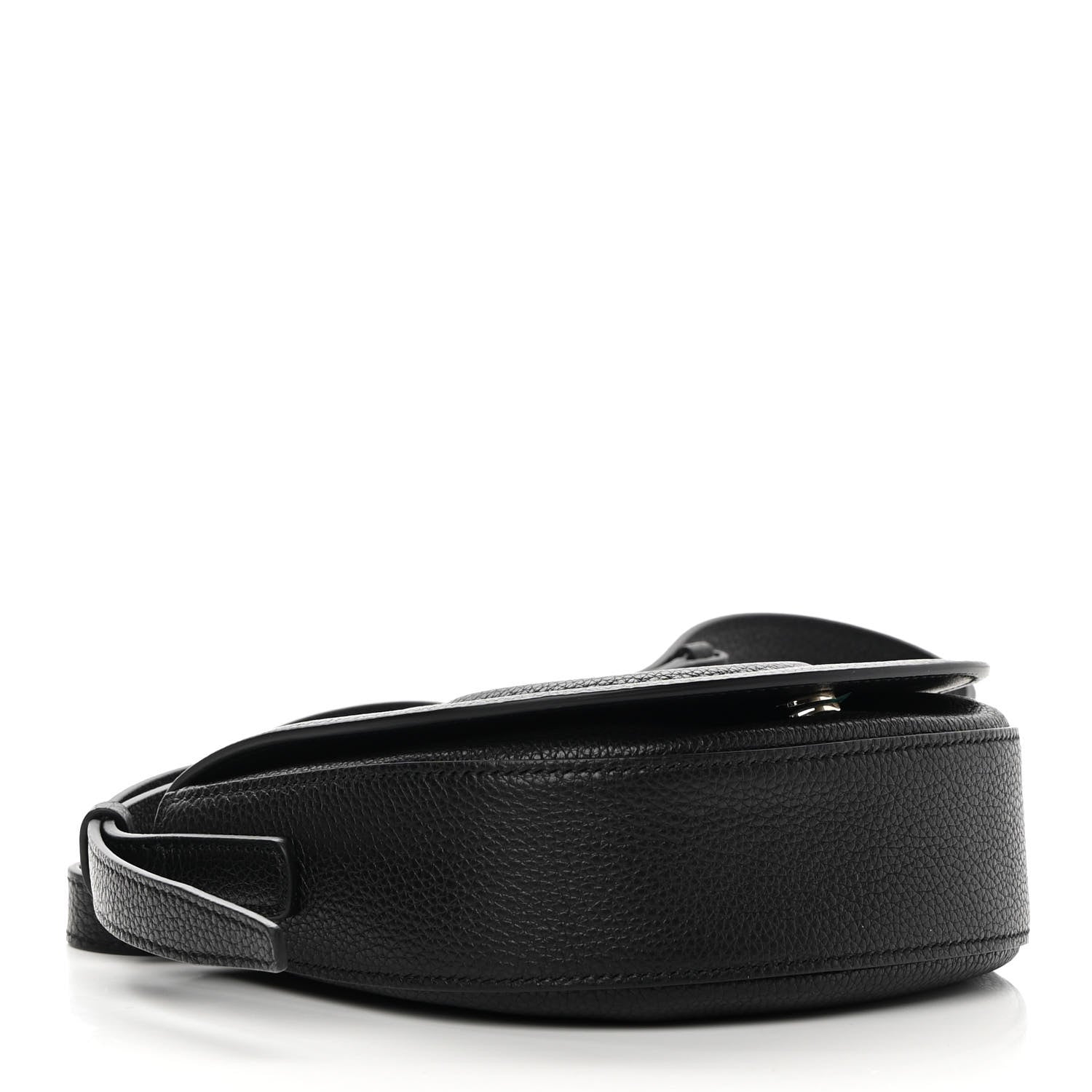 Salvatore Ferragamo Calfskin Gancini City Crossbody Black 4 of 9