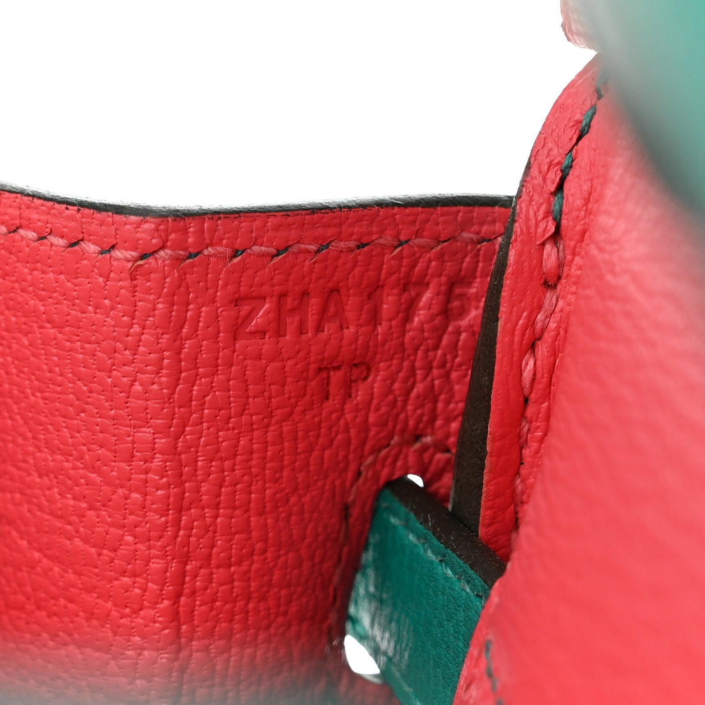 Taurillon Novillo Verso Birkin 25 Vert Verone Rose Lipstick