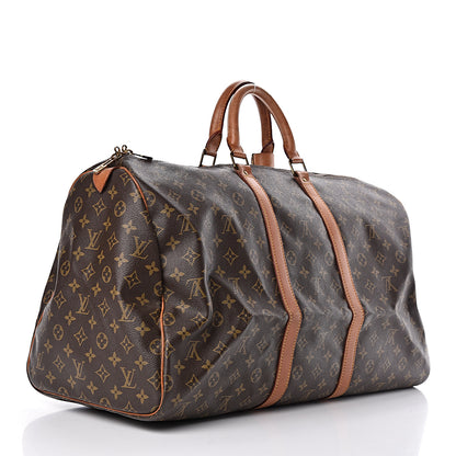Louis Vuitton Monogram Keepall 55 3 of 19
