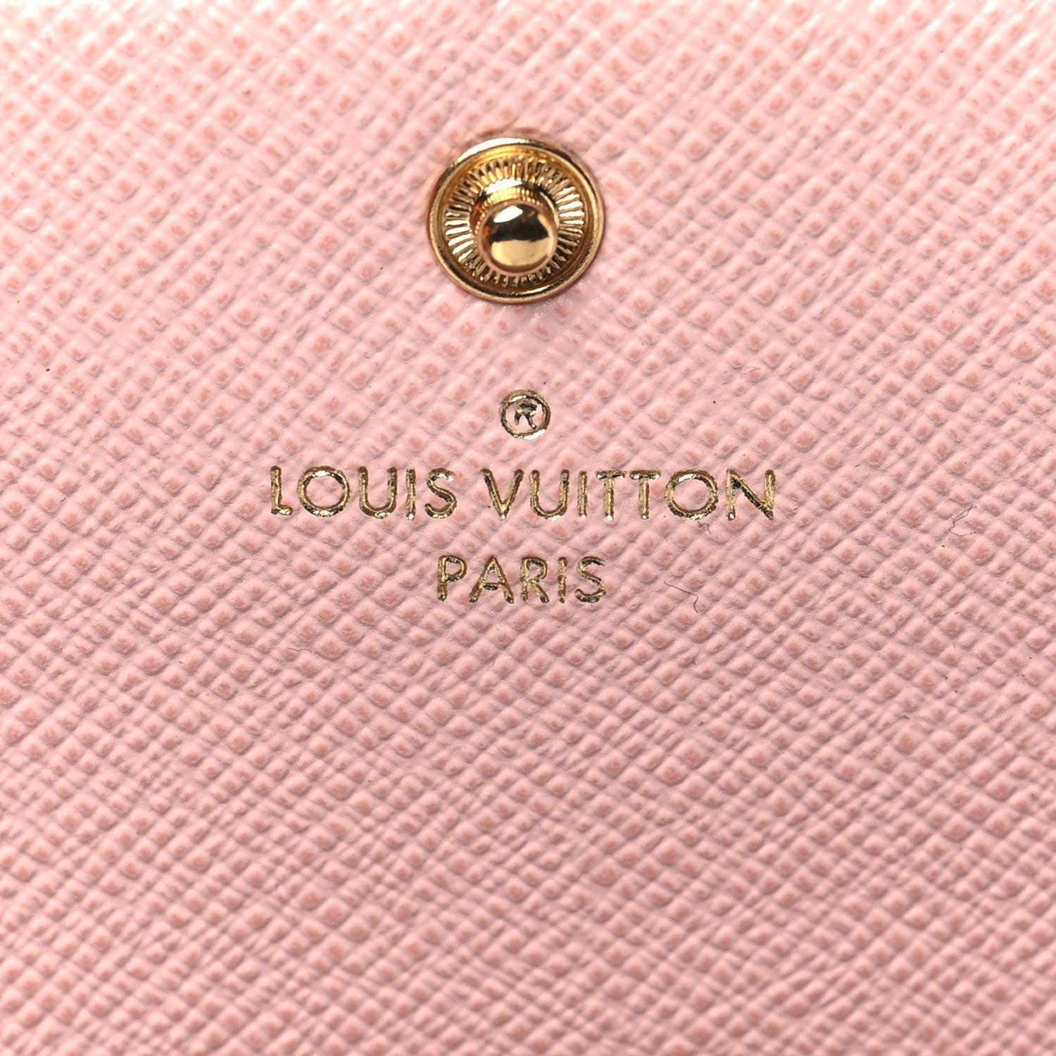 Louis Vuitton Damier Azur Emilie Wallet Rose Ballerine 6 of 12