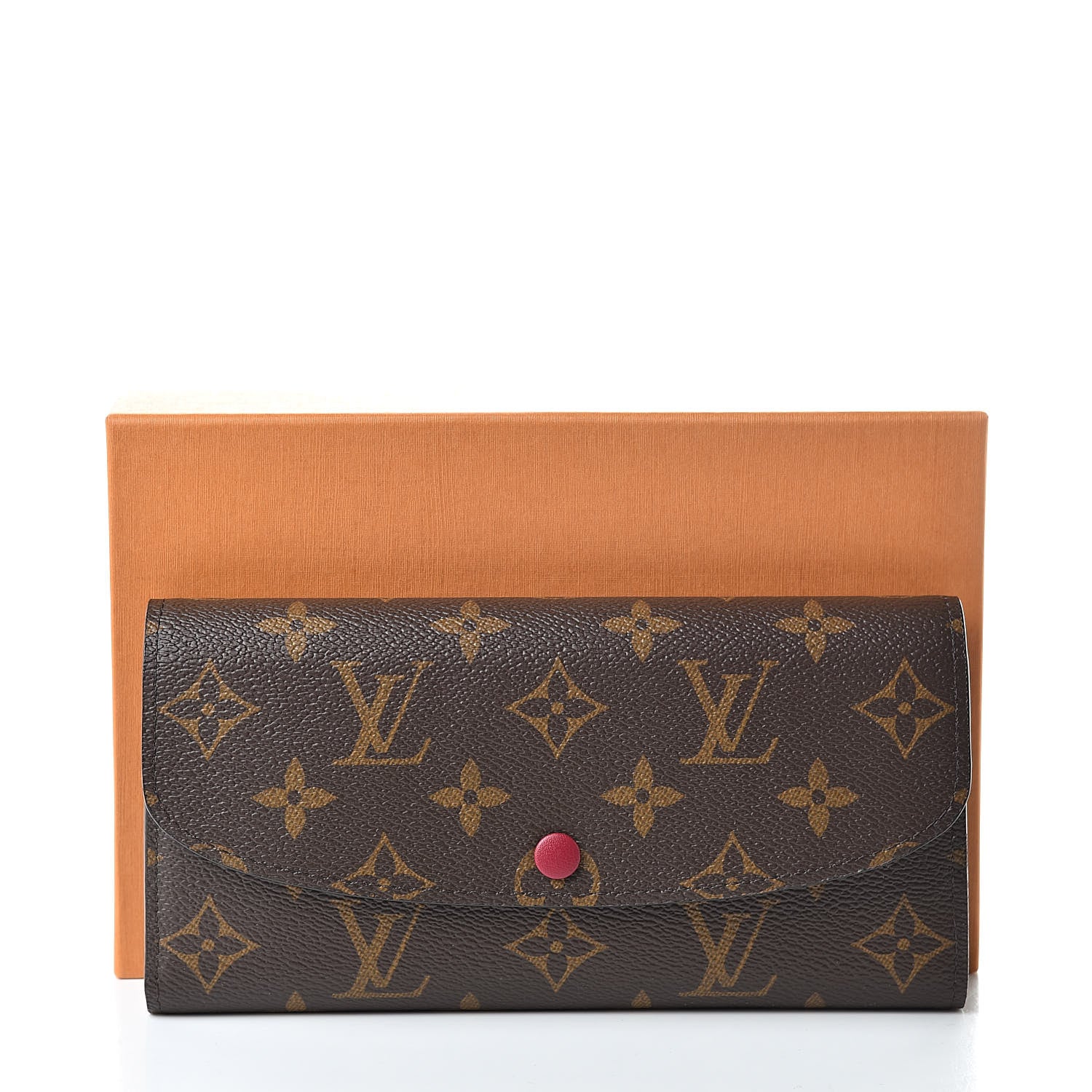 Louis Vuitton Monogram Emilie Wallet Fuchsia 8 of 8