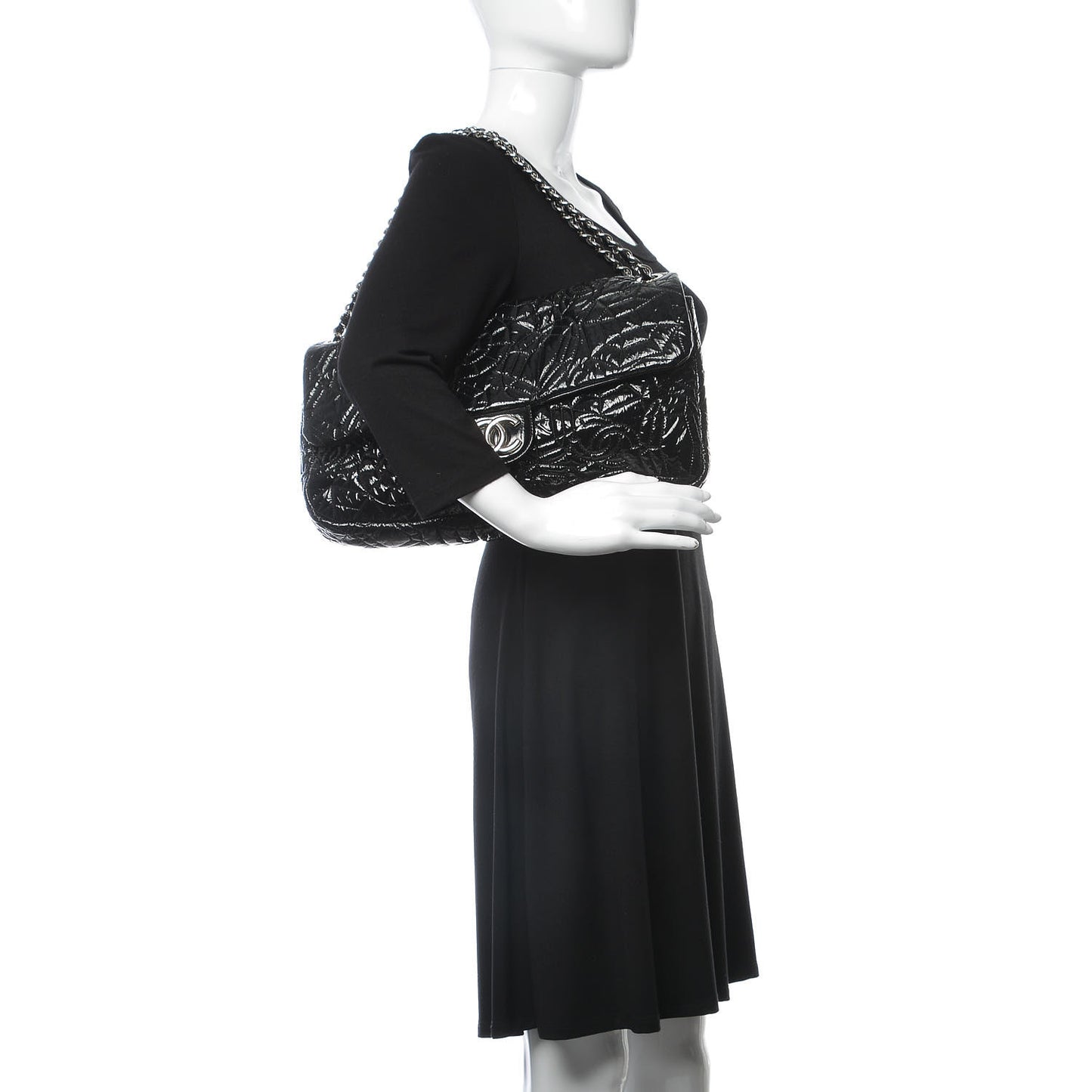 Vinyl Graphic Edge Flap Black