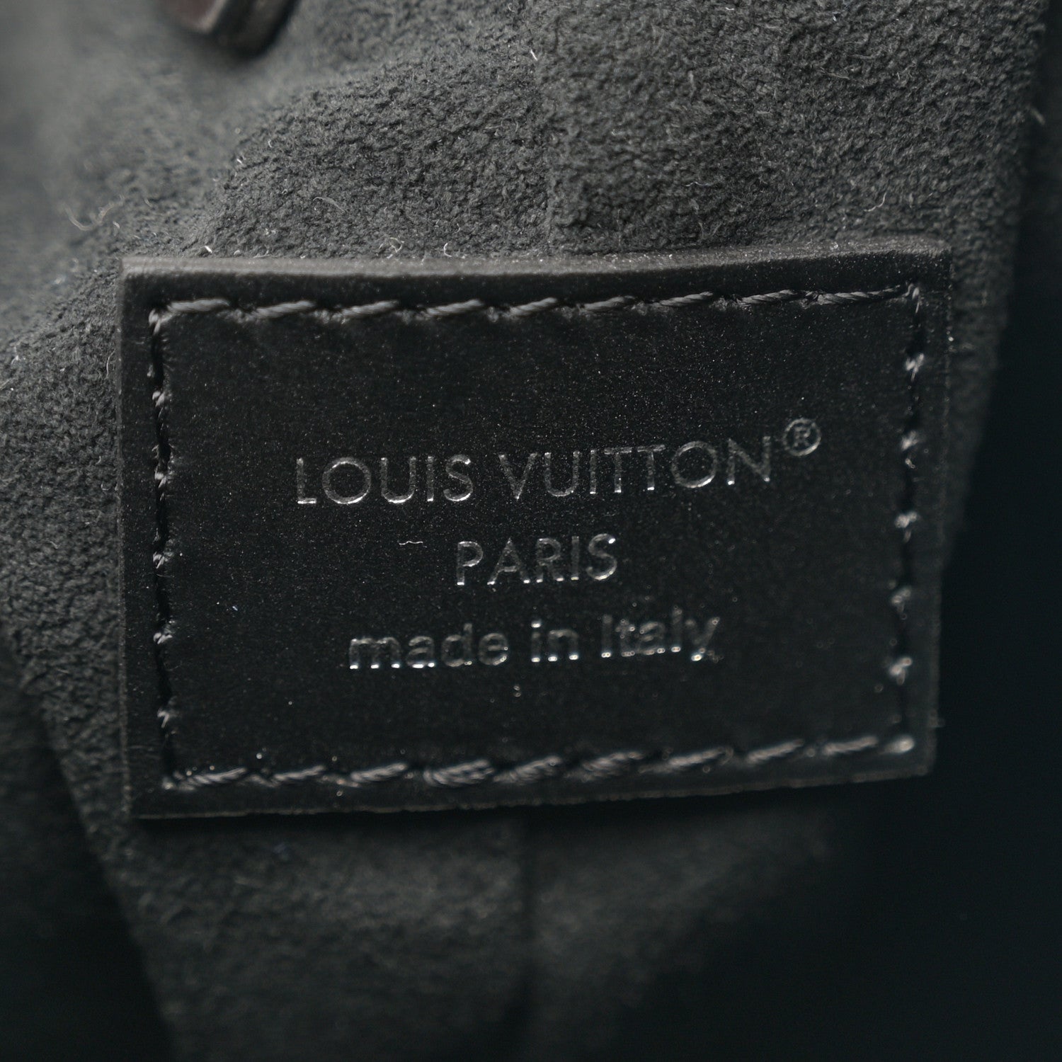Louis Vuitton Lambskin Monogram Shadow Coussin Noe Trunk PM Black 6 of 9