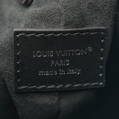 Louis Vuitton Lambskin Monogram Shadow Coussin Noe Trunk PM Black 6 of 9