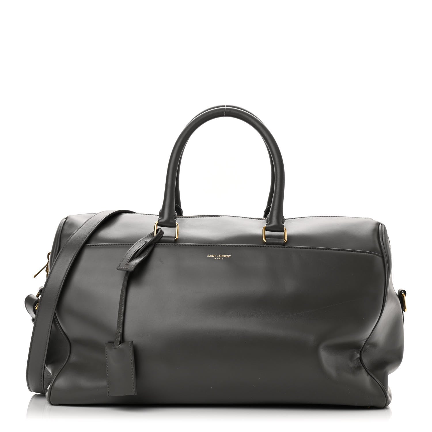 Saint Laurent Calfskin Classic Duffle 12 Earth 1 of 9