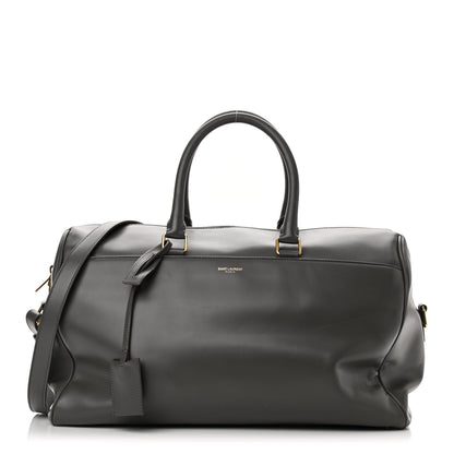 Saint Laurent Calfskin Classic Duffle 12 Earth 1 of 9