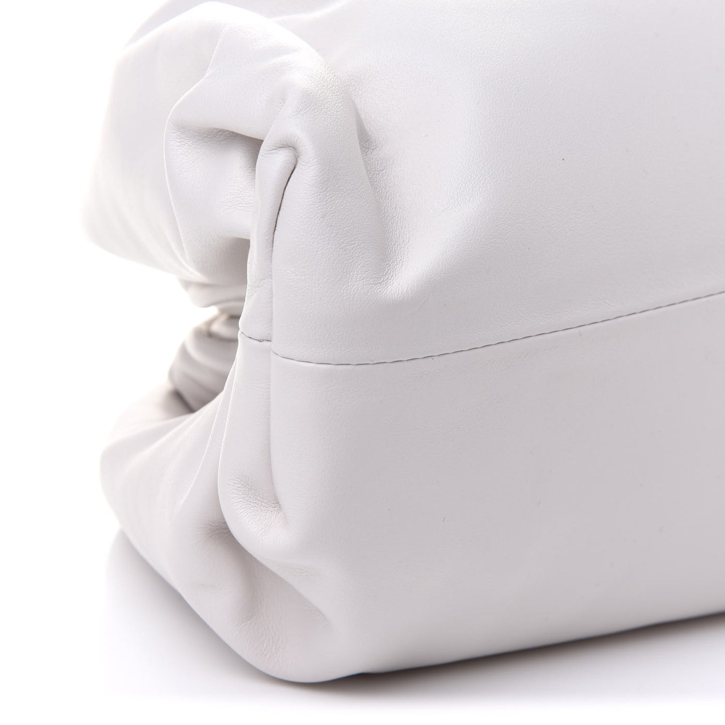Smooth Butter Calf The Pouch Oversized Clutch Mist