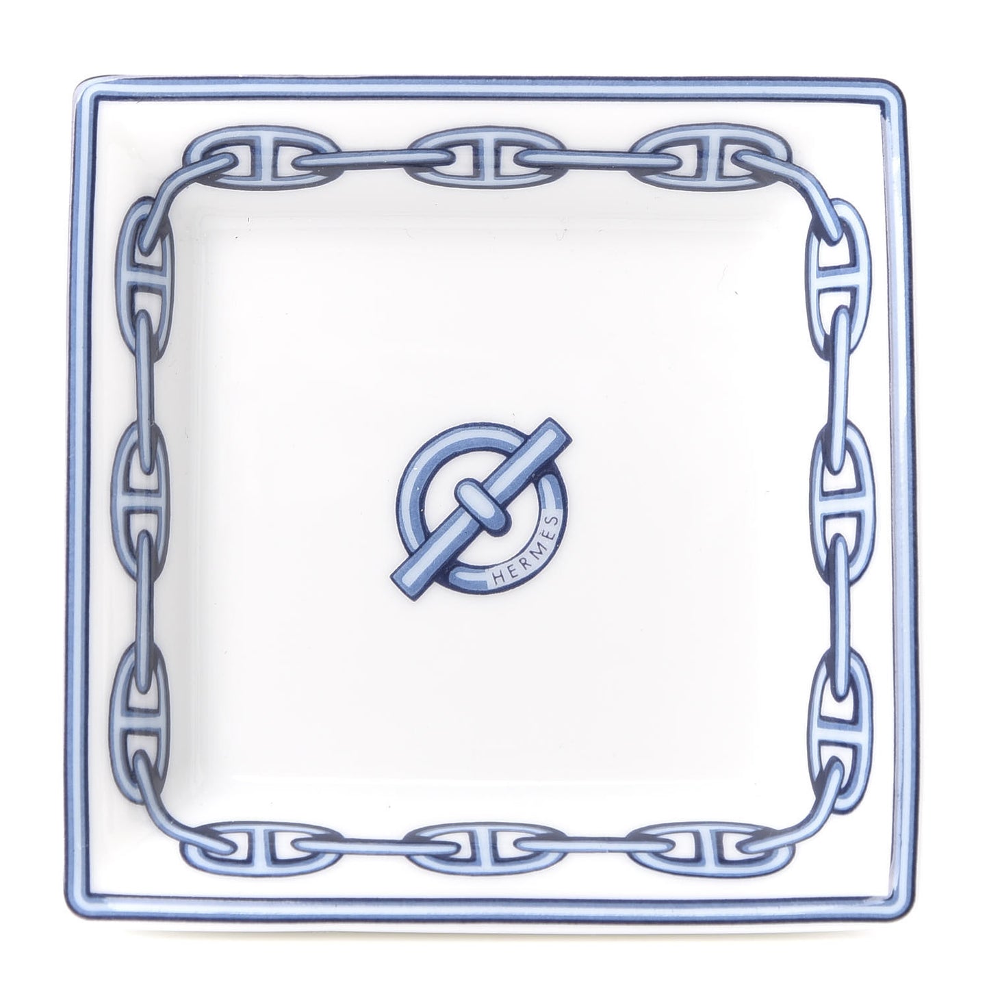 Printed Porcelain Chaine D'Ancre Tray