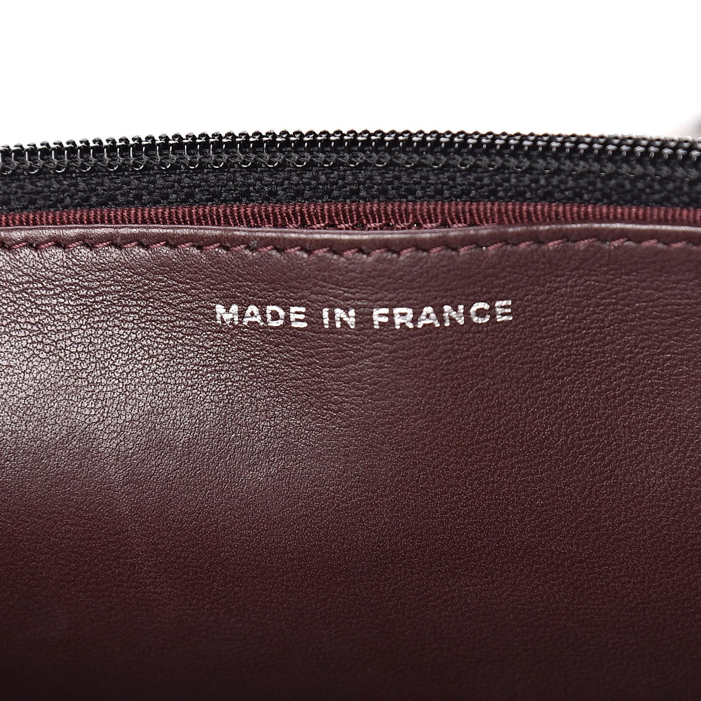 Lambskin Quilted Wallet On Chain WOC Black