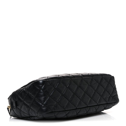 Chanel Aged Calfskin Quilted Medium Reissue Camera Case Black 4 of 10