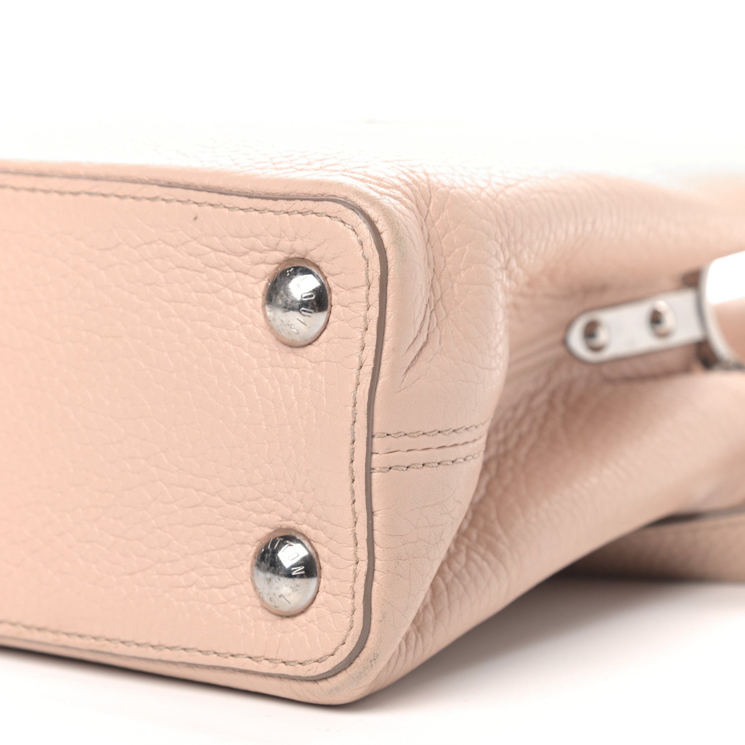 Louis Vuitton Taurillon Capucines BB Petale 8 of 14