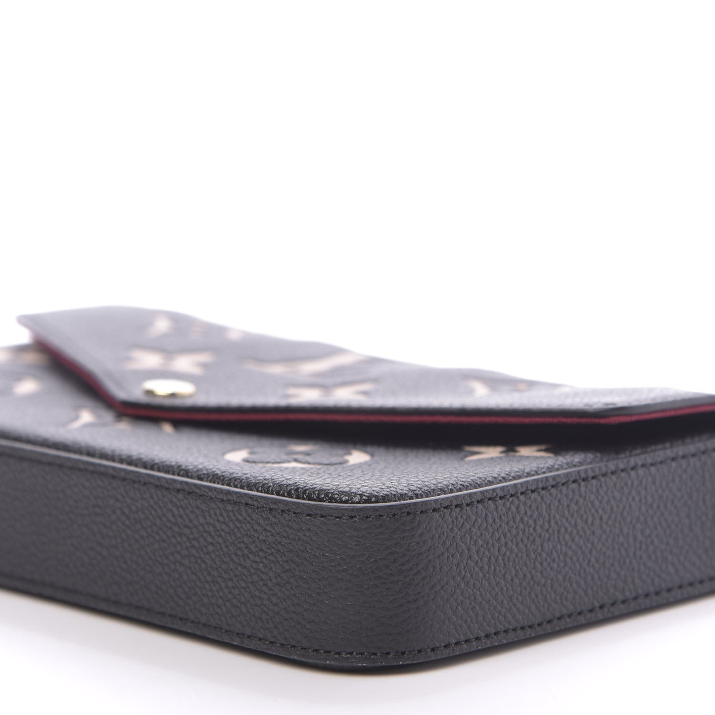 Empreinte Monogram Giant Felicie Pochette Black Beige