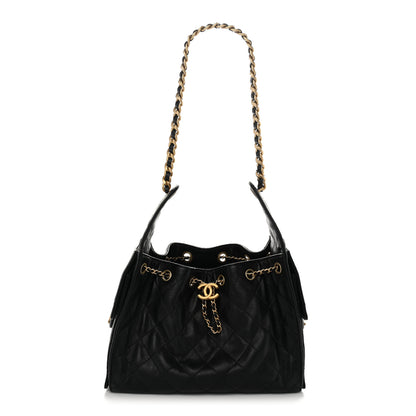 Chanel Caviar Quilted Small Chanel 25 Handbag Black 1 of 10