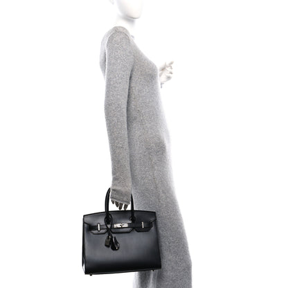 Hermes Box Birkin Sellier 30 Black 2 of 12