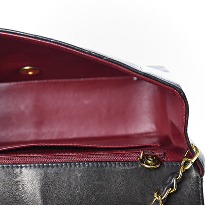 Chanel Lambskin Quilted Medium Single Flap Black 4 of 10