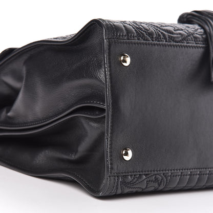 Versace Barocco Quilted Nappa Vanitas Bag Black 10 of 11