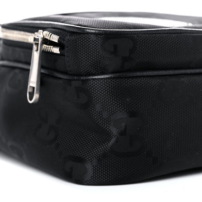 Gucci Econyl Nylon Monogram Off The Grid Shoulder Bag Crop Black 4 of 9