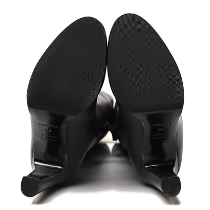 Hermes Calfskin Over The Knee Boots 40 Black 5 of 8