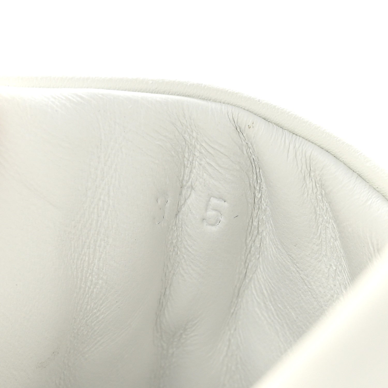 Hermes Calfskin Day Sneakers 37.5 White 9 of 11