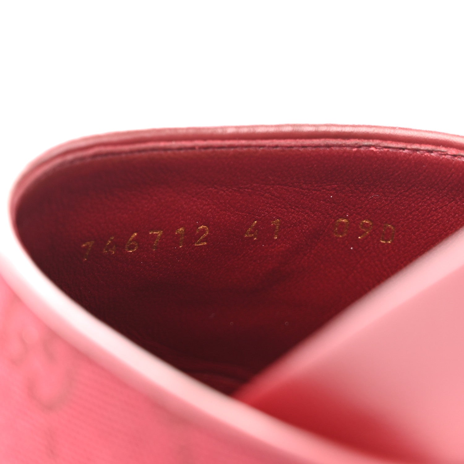 Gucci GG Supreme Monogram Womens Horsebit Slippers 41 Rosso Ancora 9 of 10