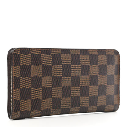 Louis Vuitton Damier Ebene Porte-Monnaie Zippe Zippy Wallet 5 of 16