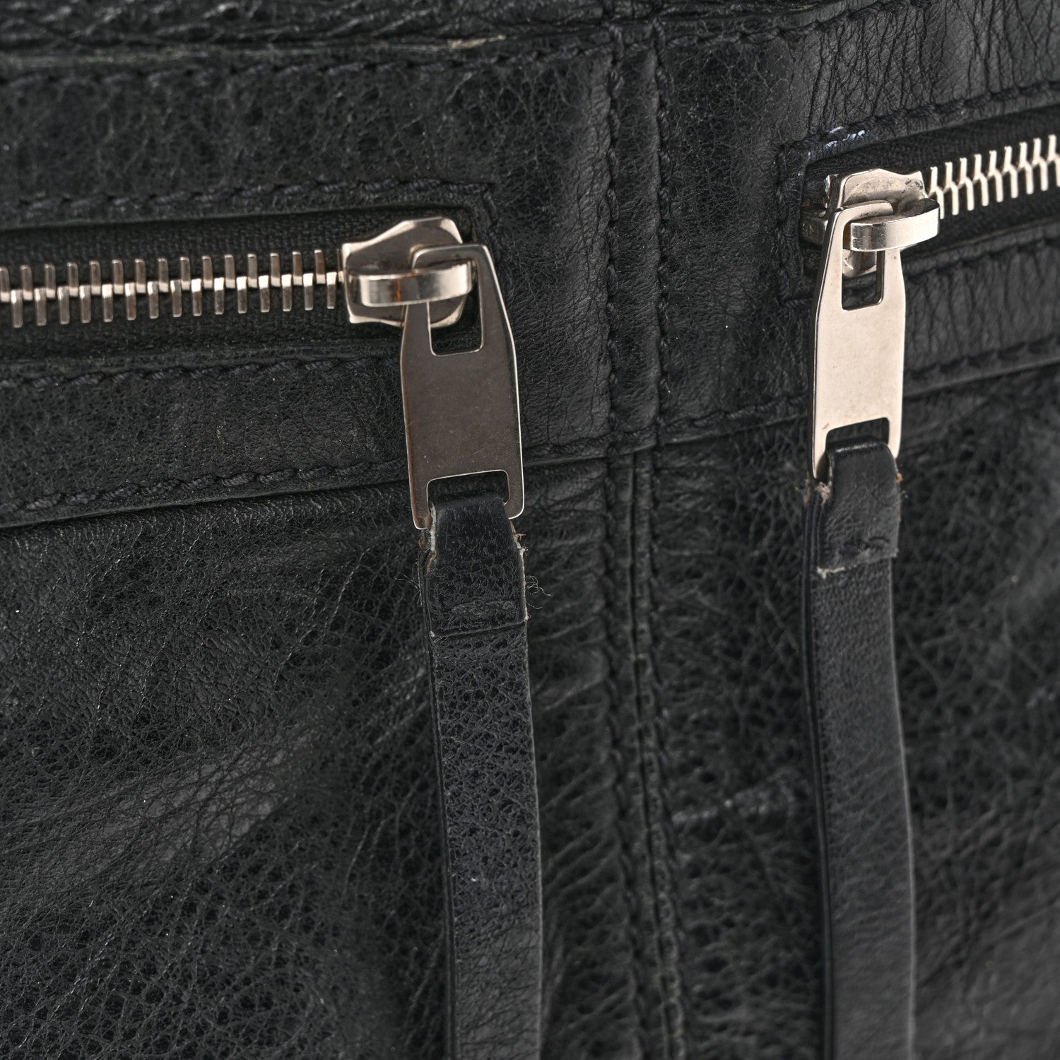Balenciaga Agneau Classic Hardware Square Tote Black 14 of 17
