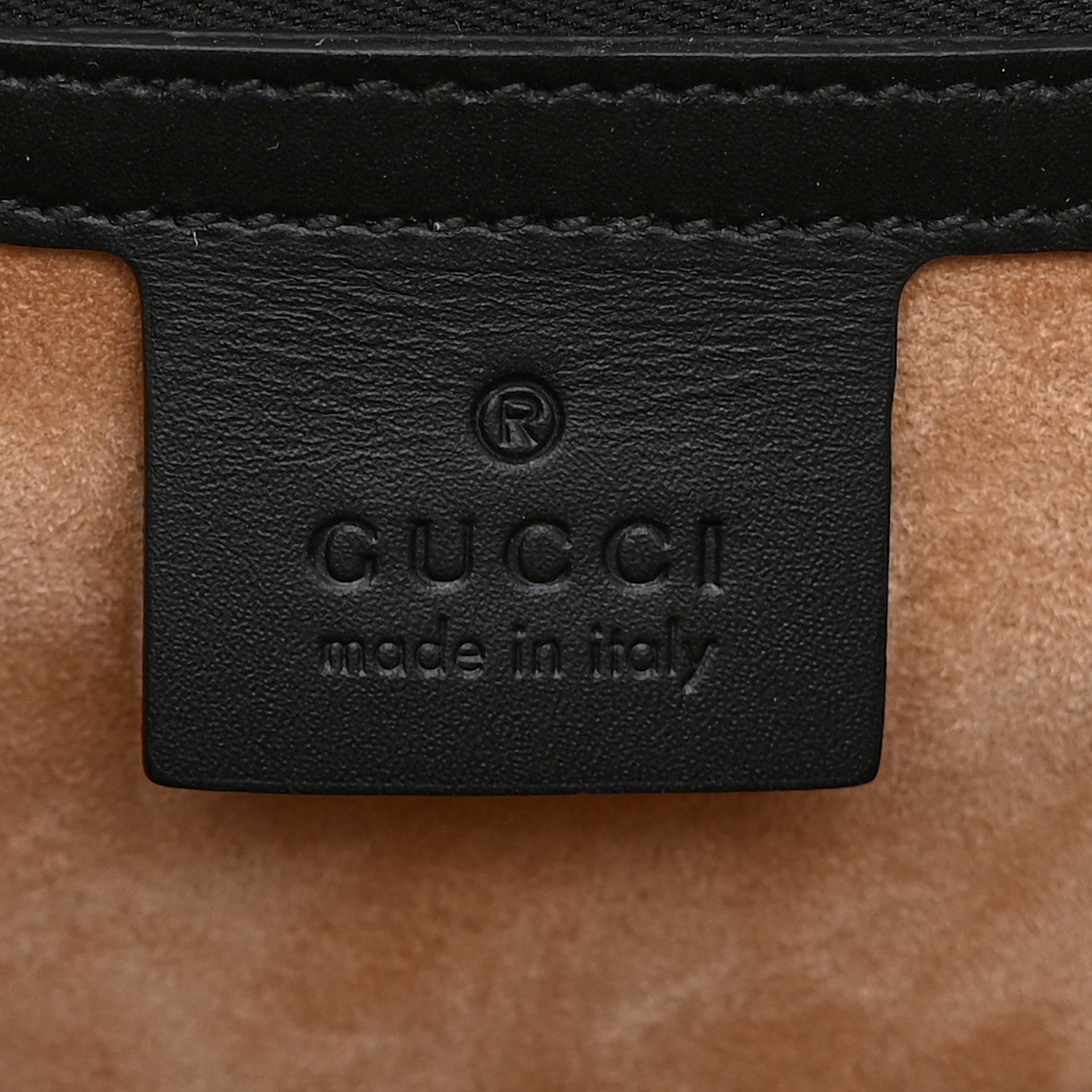 Gucci Calfskin Medium Sylvie Top Handle Bag Black 6 of 11