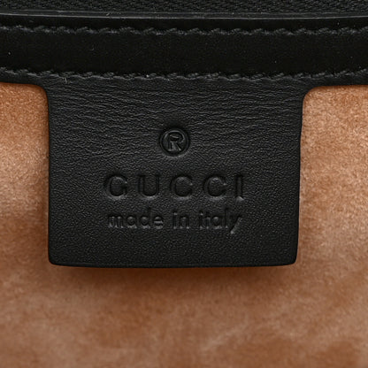 Gucci Calfskin Medium Sylvie Top Handle Bag Black 6 of 11