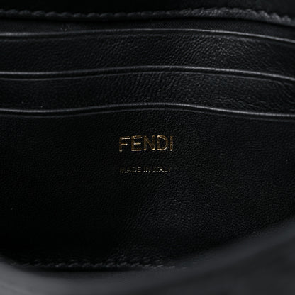 Fendi Nappa FF 1974 Embossed Mini Baguette Black 6 of 11