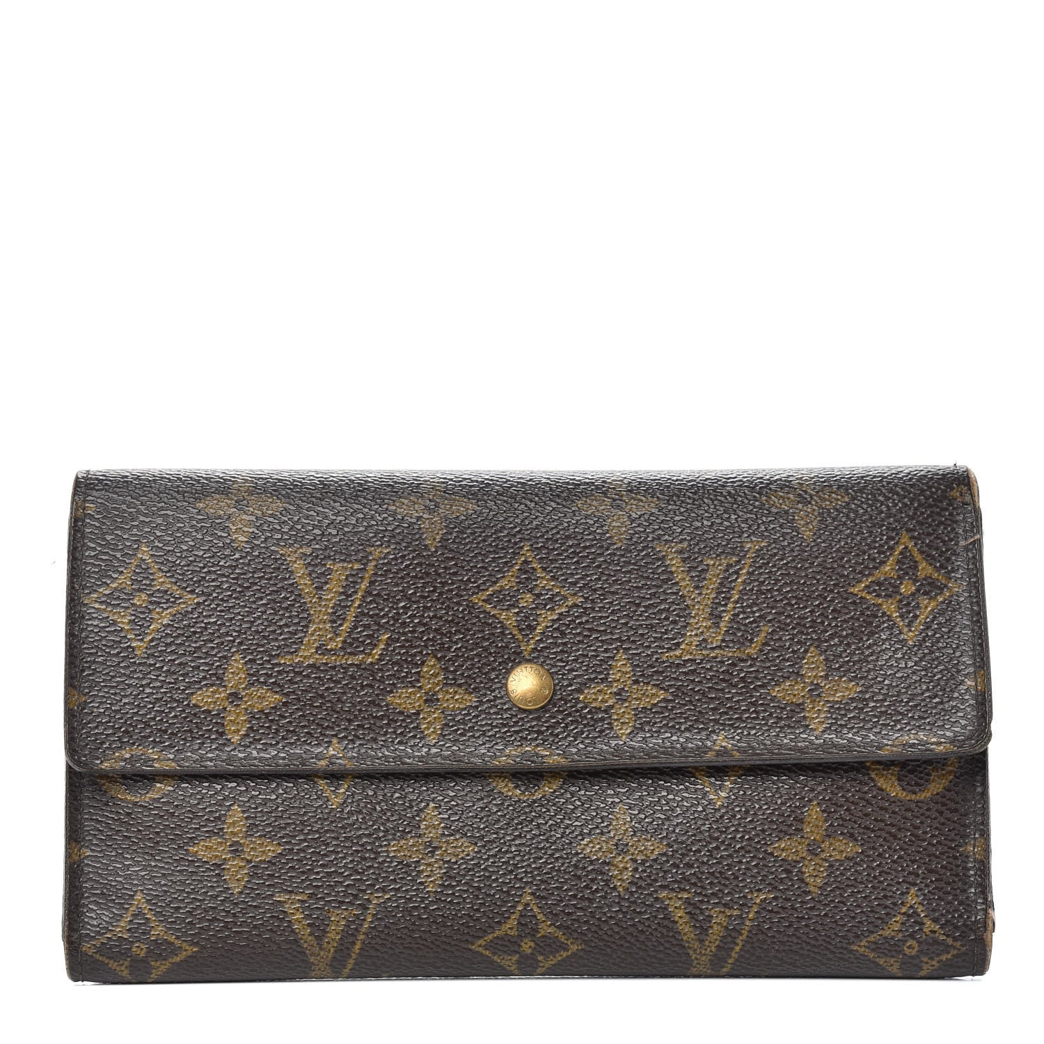 Louis Vuitton Monogram Porte Tresor International Wallet 1 of 6